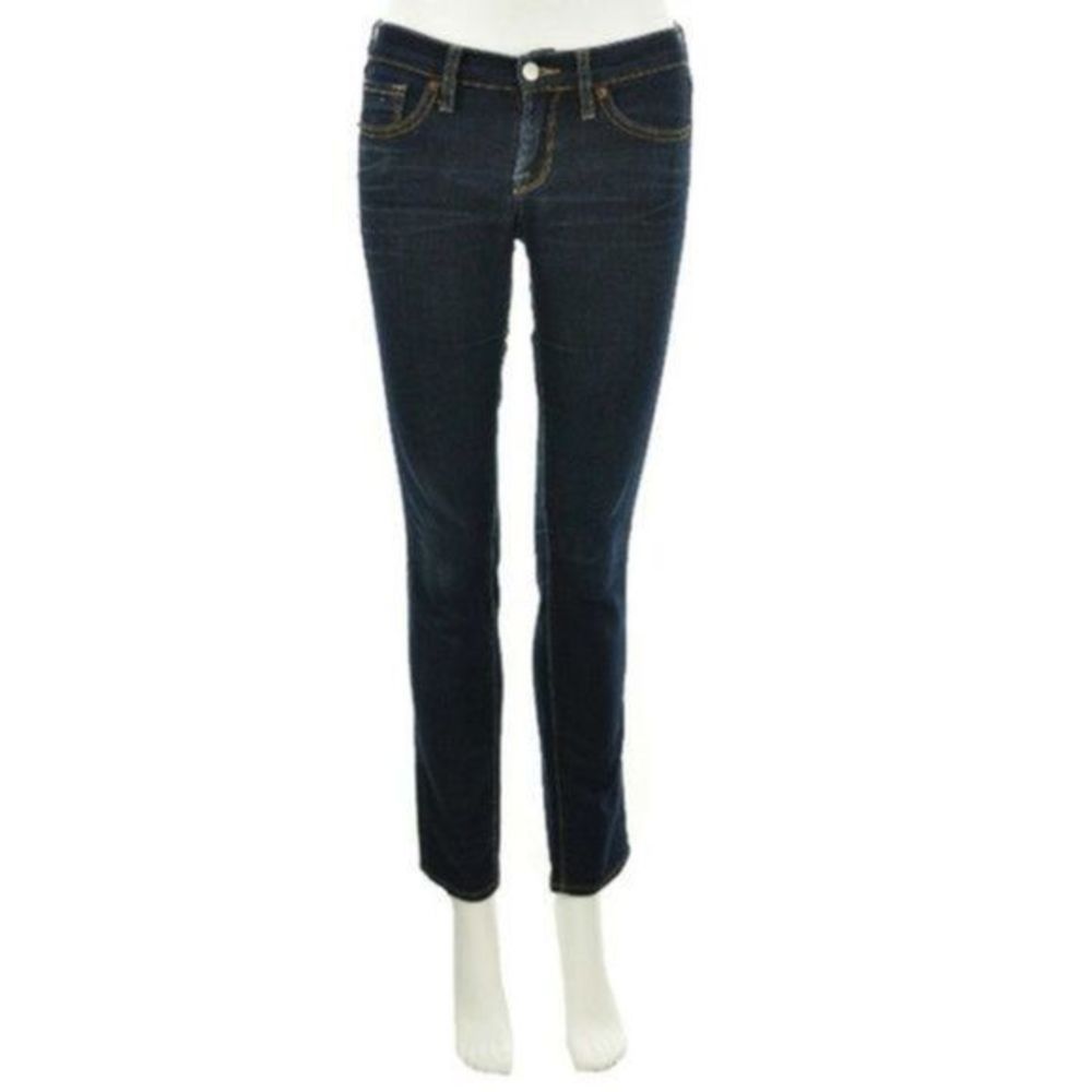 LUCKY BRAND CHARLIE SKINNY DARK DENIM JEANS 25